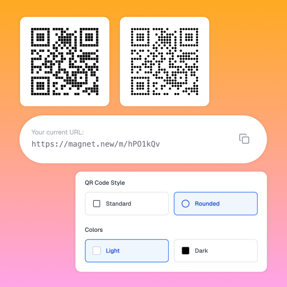 QR Codes & Short Links